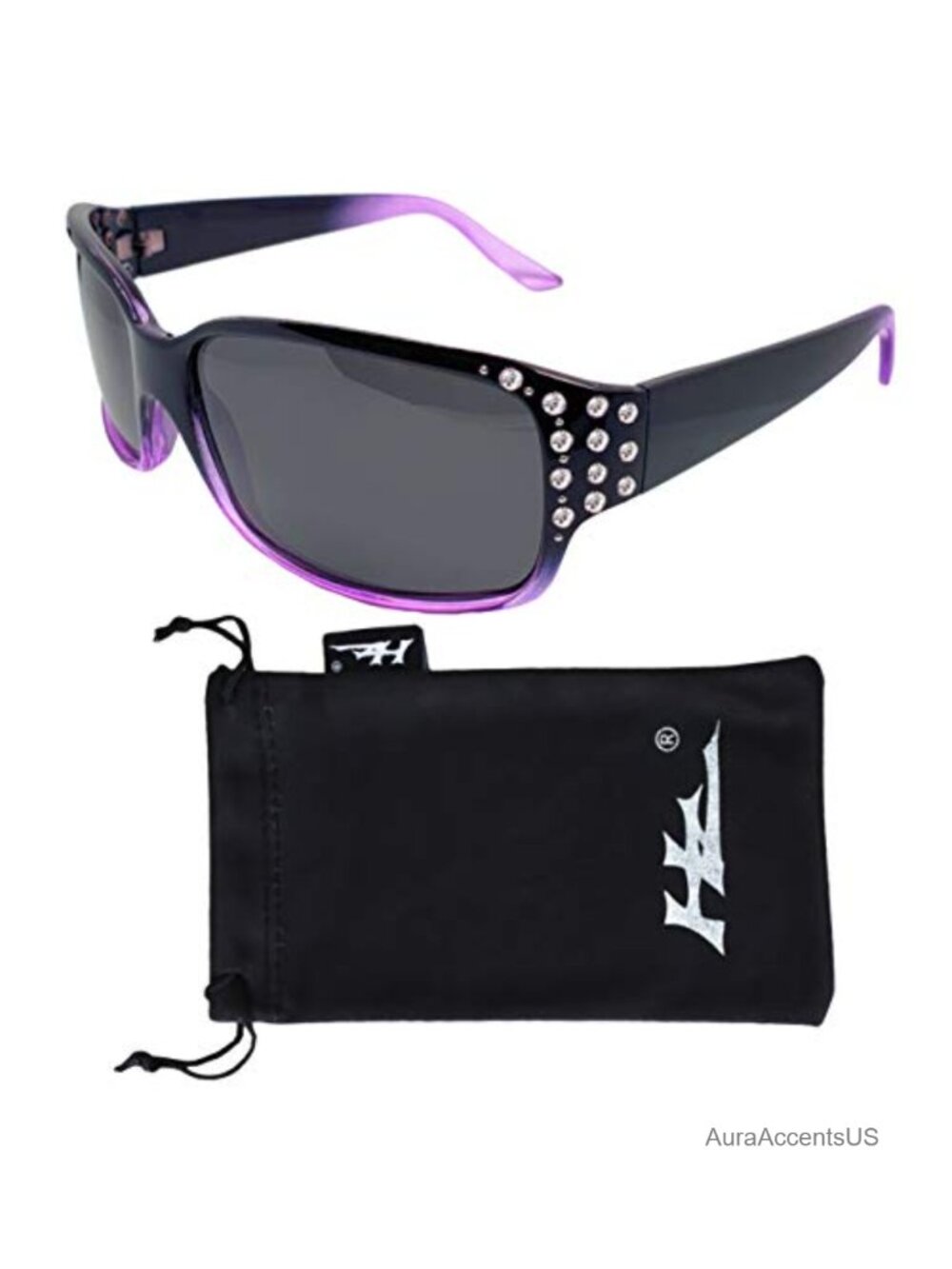 Polarized Sunglasses for Women Premium Fashion Rectangular Full Frame